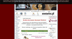 Desktop Screenshot of nowawies.pl